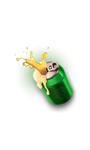 Inferno Mayhem símbolo lata de cerveja - maior pagamento